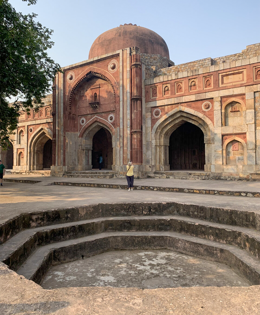 Jamali-Kamali Mosque in Mehrauli Archaeological Park, Delhi, India by Karin Jones 2